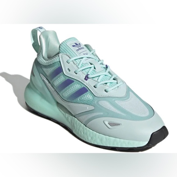Adidas ZX 2K Boost 2.0 'Halo Mint' Women's Sneakers Size US 7.5 - Picture 1 of 15